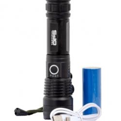 LAMPE TORCHE LED TACTICAL OPS  ZOOM 1500 LUMENS
