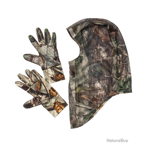 Kit camo gants et cagoule (Couleur: Camo, Taille: 3)