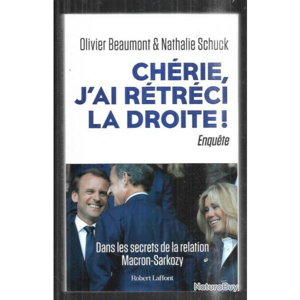 chrie, j'ai rtrci la droite ! enqute dans les secrets de la relation macron-sarkozy , n.schuck