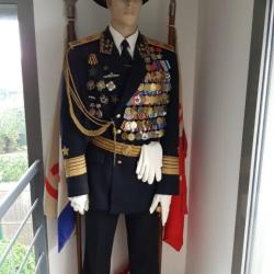uniforme amiral russe complet époque soviétique