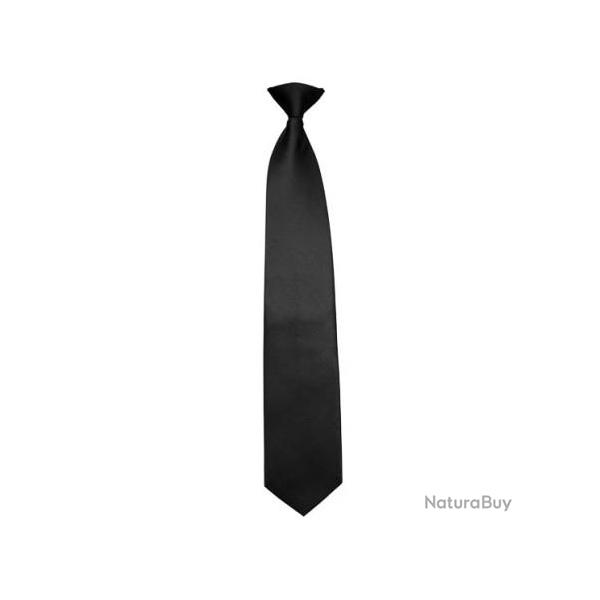 Cravate clip noir