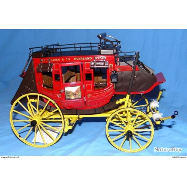 DERNIRE Diligence "WELLS FARGO & CO." rouge , bien connue dans certains films (WESTERNS).Collection