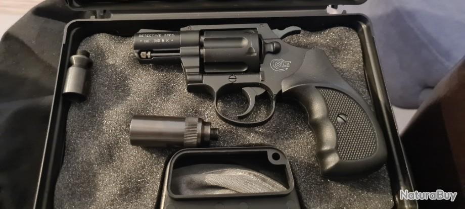 REVOLVER DE FOGUEO UMAREX COLT DETECTIVE SPECIAL NEGR0 - Ares Supplies -  Táctico