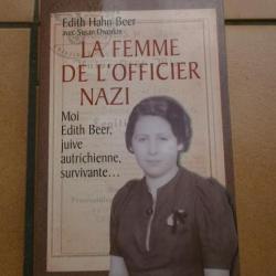 LIVRE LA FEMME DE L OFFICIER NAZI MOI EDITH BEER JUIVE AUTRICHIENNE SURVIVANTE