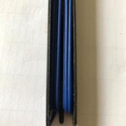 3,3 m élastique 1,6 mm  plein bleu peche coup Sensas