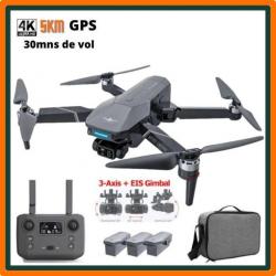 Drone 4k UHD caméra rotative GPS 3x batterie 30 mns d'autonomie - Portée 5KM - LIVRAISON RAPIDE