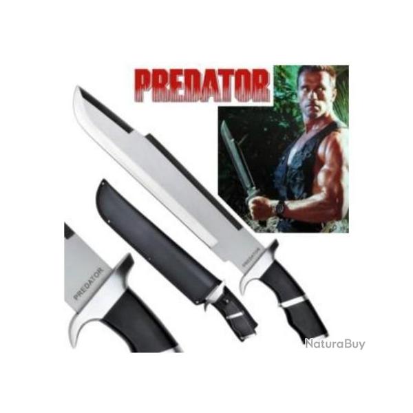 !!! VENTE FLASH PRIX COTANT !!! Poignard couteau PREDATOR Arnold Schwarzenegger .Rf 566