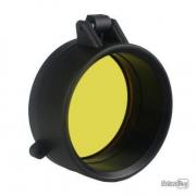 Bonnette de protection rabattable , pour diametre d'optique 31,2 à 32mm,  noir , matériel de chasse