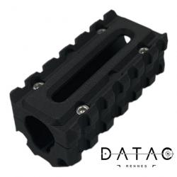 Modul de montage tri-Rail DATAC®Pro Nylon Carbone pour little Badger.