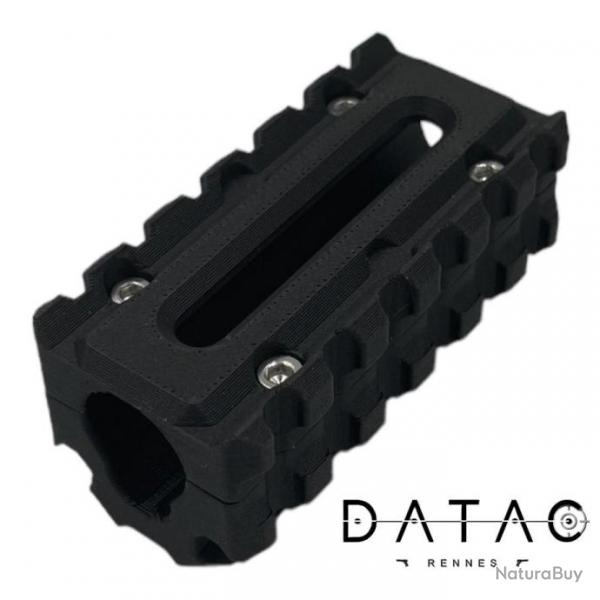 Modul de montage tri-Rail DATACPro Nylon Carbone pour little Badger.