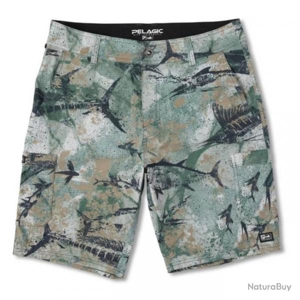 Short Pelagic Madeira Cargo L_34 Army Green