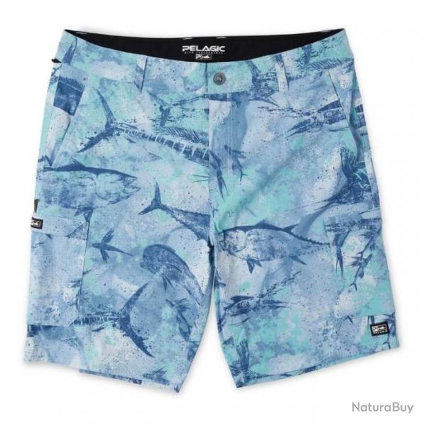 Short Pelagic Madeira Cargo XL_36 Bleu