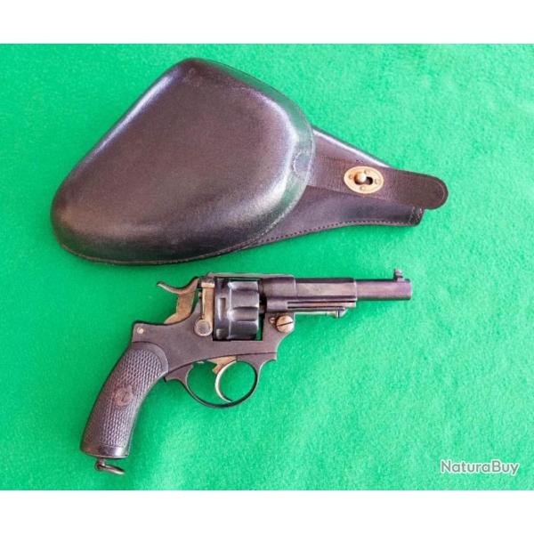 EXCEPTIONNEL REVOLVER D'OFFICIER MOD.1874. FAURE LE PAGE A PARIS REF 655