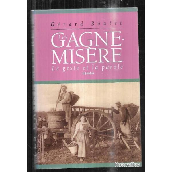 Les gagne-misre tome 5,petits mtiers oublis