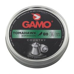 2 BOITES DE 750 Plombs Gamo Tomahawk Expansion calibre 4.5 mm (.177)