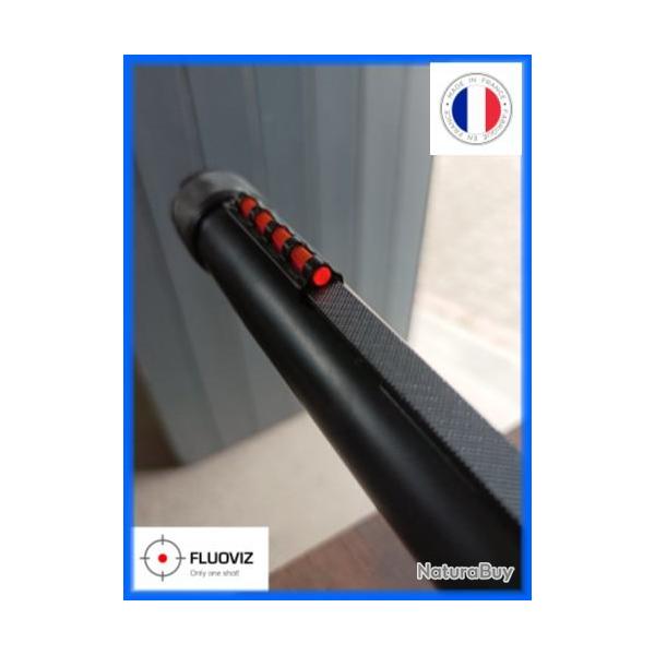 guidon fibre optique fluo rouge pour bande de 8mm (viseur, aide  la vise, mire, hausse)