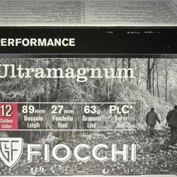 CARTOUCHE BALLE FIOCCHI PERFORMANCE ULTRAMAGNUM 63G CAL.12/89 PAR 10