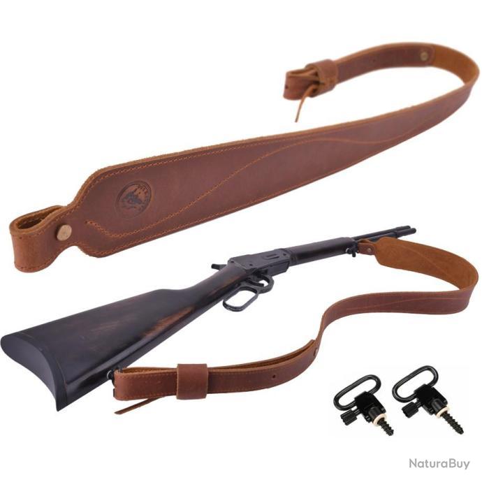 Bretelle A fusil En cuir Verney Carron Marron - Bretelles De Chasse