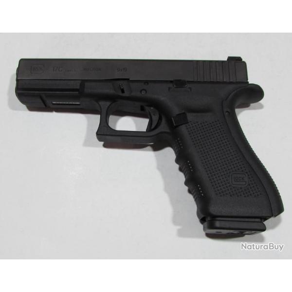 PISTOLET SEMI AUTOMATIQUE Glock 17C gen 4  cal 9x19 super etat