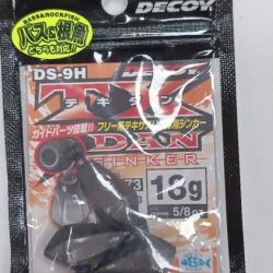 !!! PLOMB Decoy DS-9H Sinker Type TX Dan Sinker Size 18 grams !!!