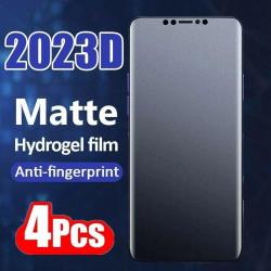 4 Film Hydrogel Protection Ecran Mat pour iPhone, Smartphone: Au Choix