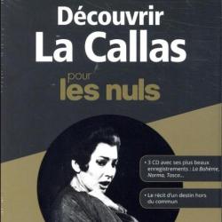 Découvrir La Callas pour les Nuls coffret 180 pages LIVRE ET 3 CD  NEUF