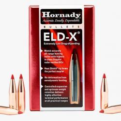 Ogives 6mm .243 90 gr ELD-X® x 100 Hornady