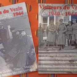 Livres "Visiteurs du vexin" tome 1 et 2