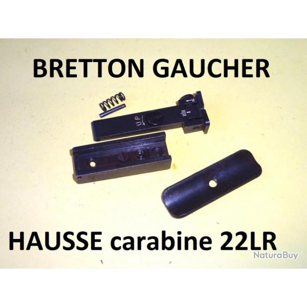 hausse complte carabine BRETTON GAUCHER calibre 22lr - VENDU PAR JEPERCUTE (J2A109)