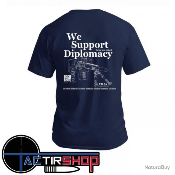 T shirt Atlas Accu shot BT16 We Support Diplomacy