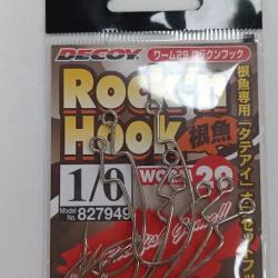 !!! Hameçons DECOY ROCK'N HOOK WORM 29 !!!  taille : 1/0