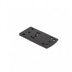 Plaque de base point rouge (type A) pour HS XDM 5.25 - TONI SYSTEM