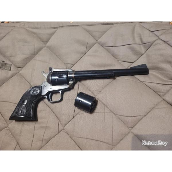 Revolver COLT NEW FRONTIER BUNTLINE calibre 22lr + 1 barillet en 22 mag