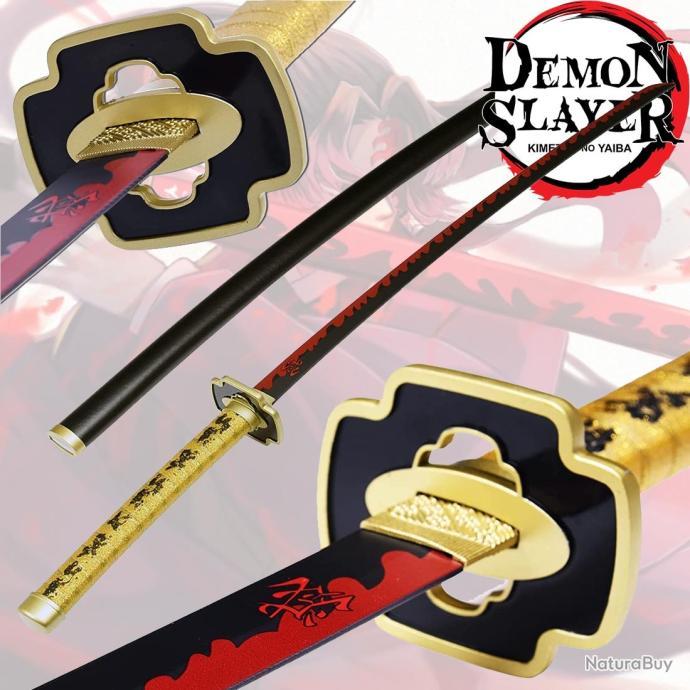 Katana Bois Epée DEMON SLAYER TANJIRO KAMADO V2 Souffle de Feu