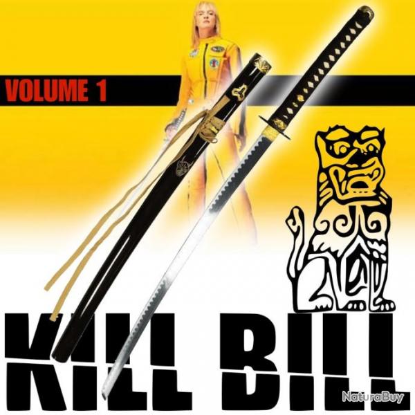 Katana en Mtal Kill Bill Volume 1 Beatrix Kiddo - La Marie - Hattori Hanzo
