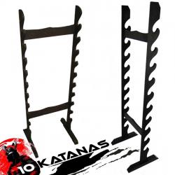 Support de sol Etagère pour 10 Katana
