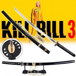 Katana Kill Bill 3 Black Mamba - Bill Signature