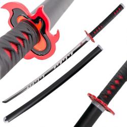 Katana Mingshao en Métal DEMON SLAYER TANJIRO KAMADO V2