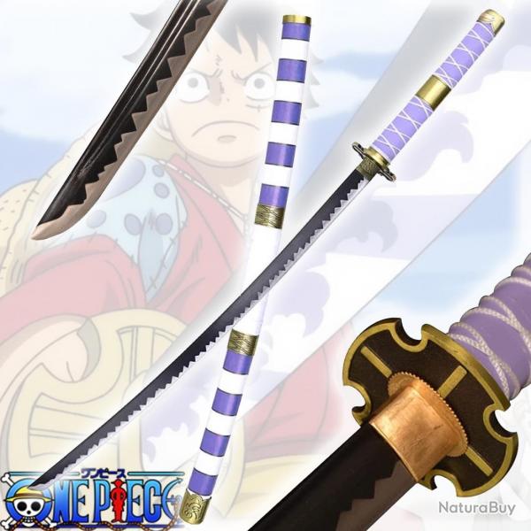 Katana en Mtal Nidai Kitetsu de Monkey D. Luffy One Piece