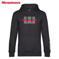 Sweat Megabass logo Evo noir M