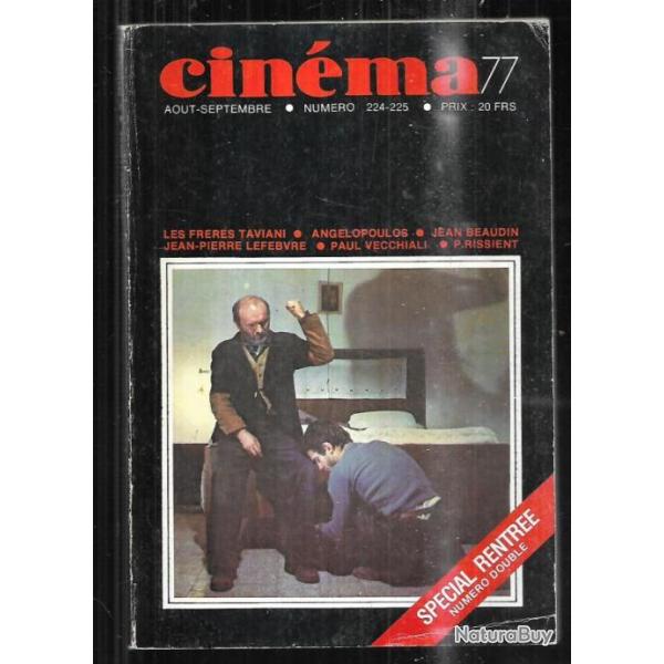 cinma 77 nouvelle formule aout-septembre 1977 224-225 cannes, le film noir, cinma qubcois,