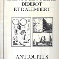 encyclopédie diderot et d'alembert antiquités