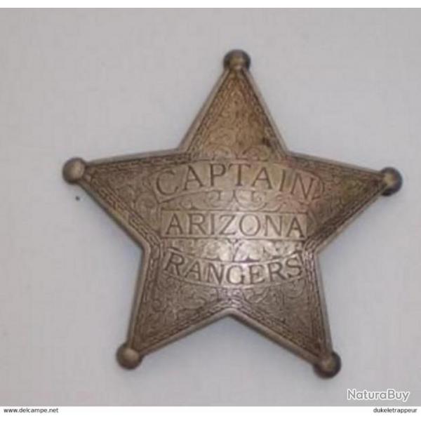 Badge Etoile :Sheriff, Marshall , Indian Police , Inspecteur, etc...17