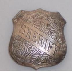 Badge Etoile :Sheriff, Marshall , Indian Police , Inspecteur, etc...27