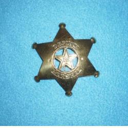 Badge Etoile :Sheriff, Marshall , Indian Police , Inspecteur, etc...37