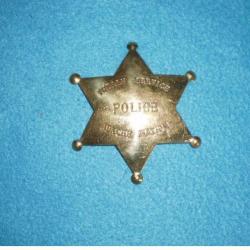 Badge Etoile :Sheriff, Marshall , Indian Police , Inspecteur, etc...39