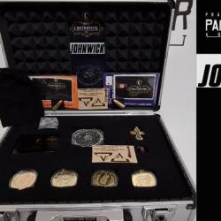 FIN OFFRE FLASH! COFFRET ALUMINIUM JOHN WICK PACTE DE SANG PNA PAPiLLoN NOiR Armament ÉDITION LIMITÉ