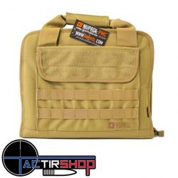 Sacoche NUPROL NP PMC Deluxe Pistol Bag Tan
