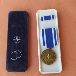 Médaille Macédoine de l'OTAN Organisation du Traité de l'Atlantique Nord, sans barrette