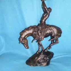 Grand bronze par Buck Mac Cain pour "Franklin Mint" !!! 1988 !